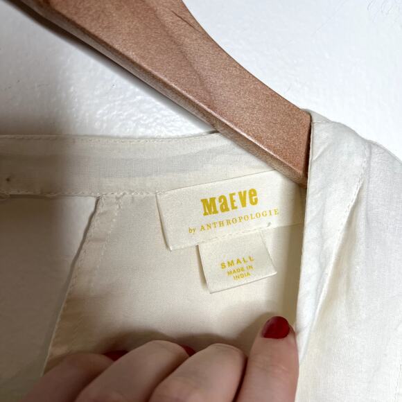 Anthropologie Maeve Simona Sequined Tank Blouse - Picture 3 of 5